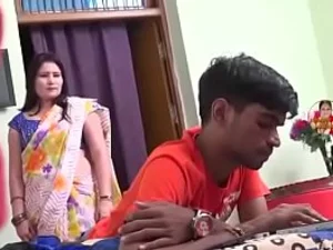 Indian couple explores BDSM with rough sex and dominating partner.