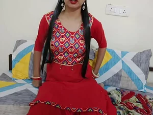 Bhabhis intensive, lustvolle Beziehung zu ihrem Schwager in einem Hindi-Video von 18+.